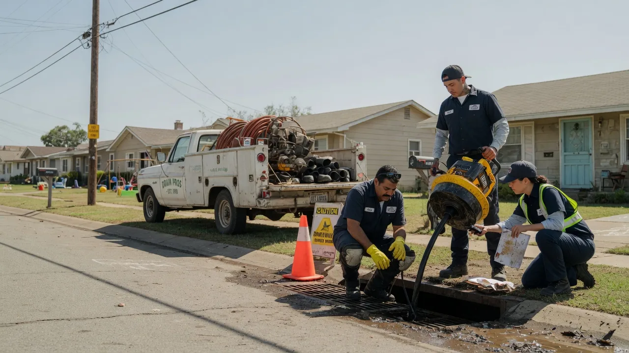 Drain Cleaning in Hockley, TX near me